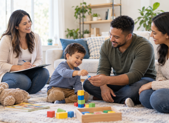 Parent training in ABA